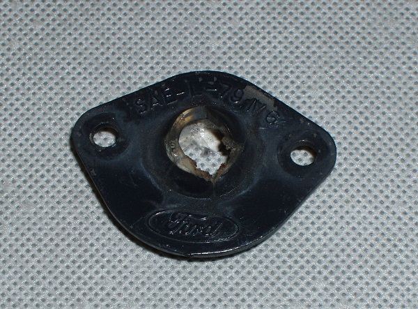 Broken License Plate Light