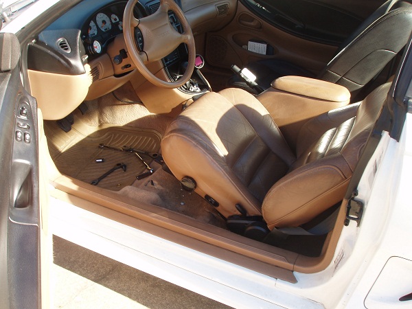 Removing the Stock Driver Seat