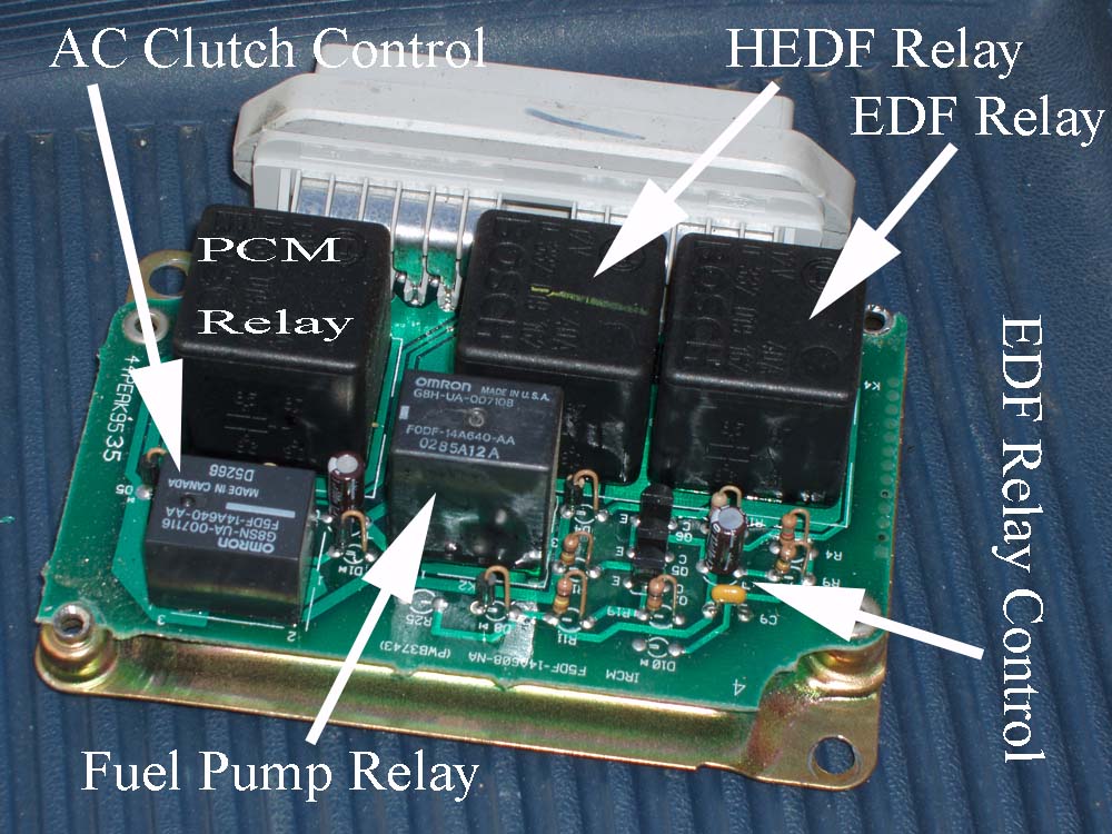 2000 Ford escort constant control relay module ccrm